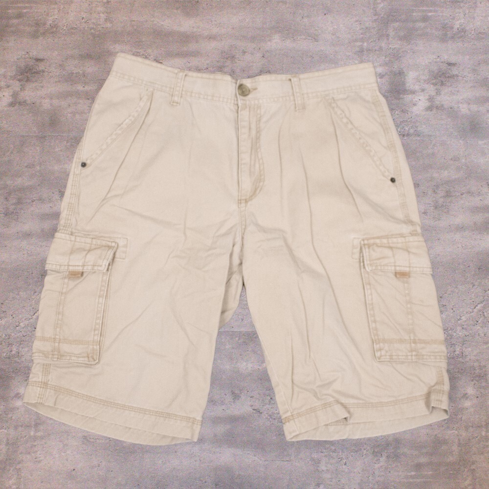 Y2K 2000's Triple Five NYC Baggy Wide Below The Knee 10in Inseam Cargo Shorts